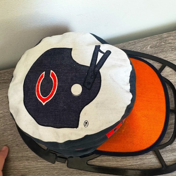 Vintage Chicago Bears Hat Cap Mens Snapback Blue Drew
Pearson NFL Logo - Picture 1 of 7
